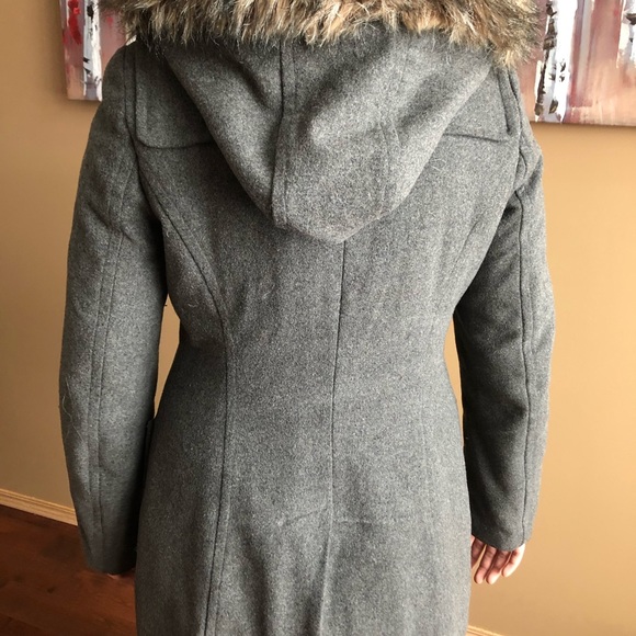 Hooded toggle coat - Picture 2 of 4